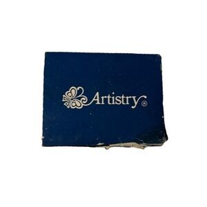 Vintage Amway Artistry Nail Polish Remover Towelettes Box & 12 Wipes Lot